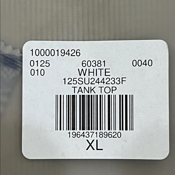 Fear of God White Tank Top - Picture 9 of 9